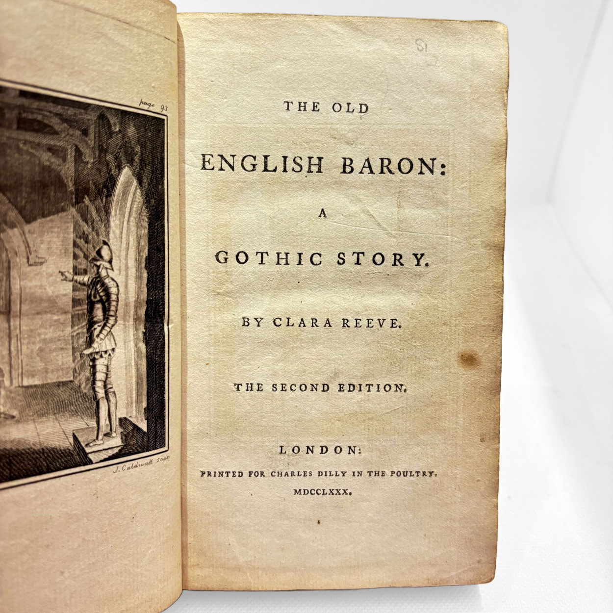 Clara Reeve, The Old English Baron, second edition, 1780